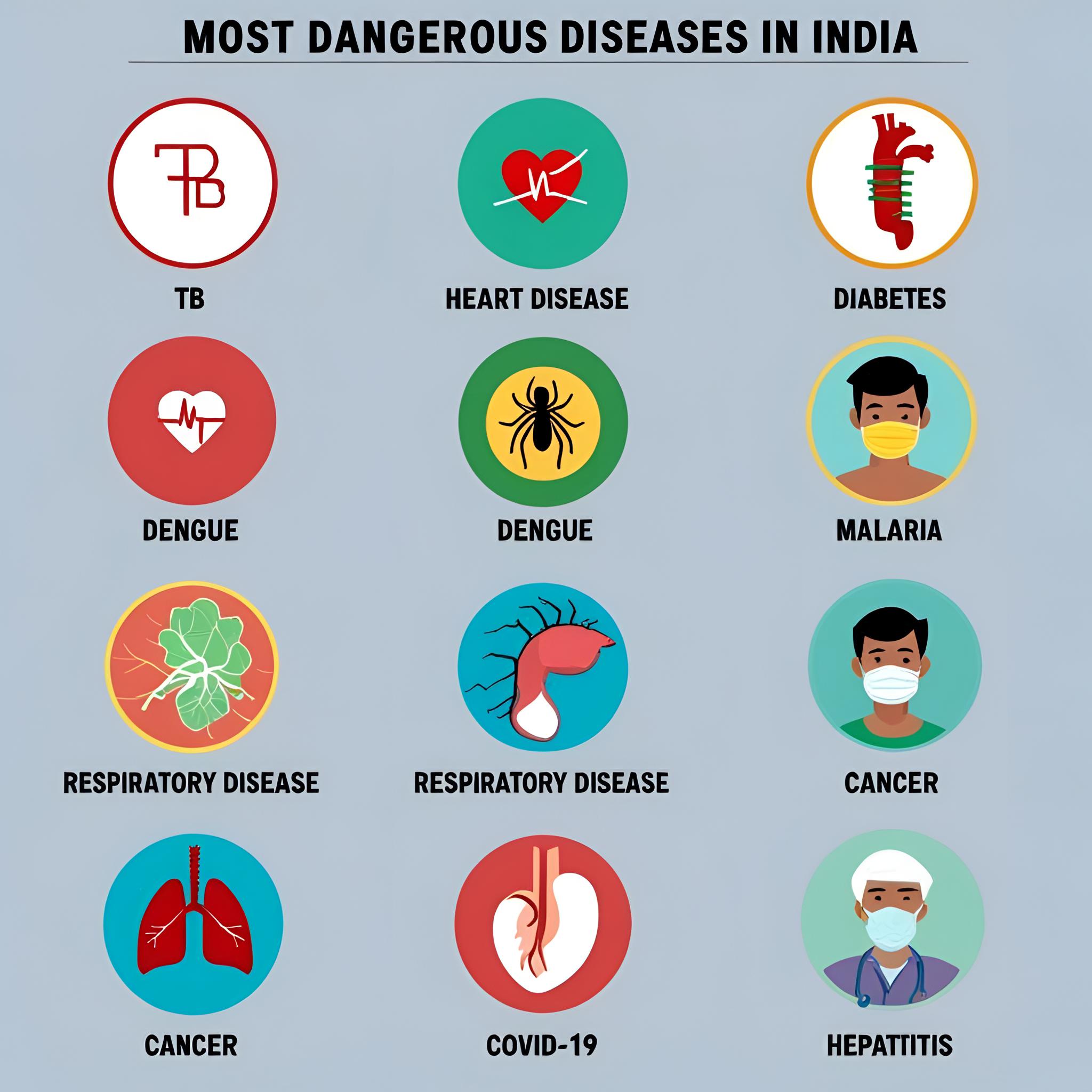 🔥 What are some of the most dangerous diseases in india? Top 9 Scariest Diseases in India: Causes, Risks & Prevention Tips. 3 what are some of the most dangerous diseases in india